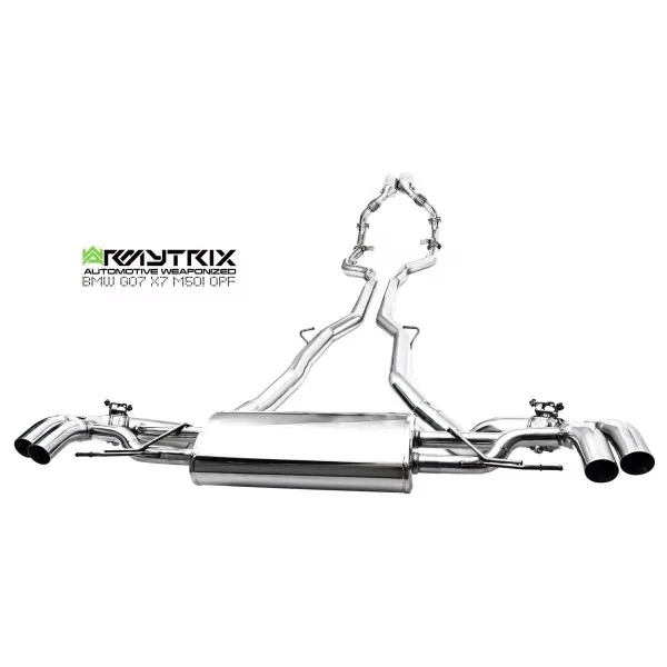 Armytrix BMW X7 (G07) M50i OPF (2020-2022) Cat-Back Valvetronic