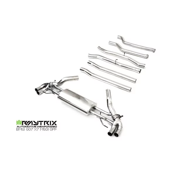 Armytrix BMW X7 (G07) M50i OPF (2020-2022) Cat-Back Valvetronic