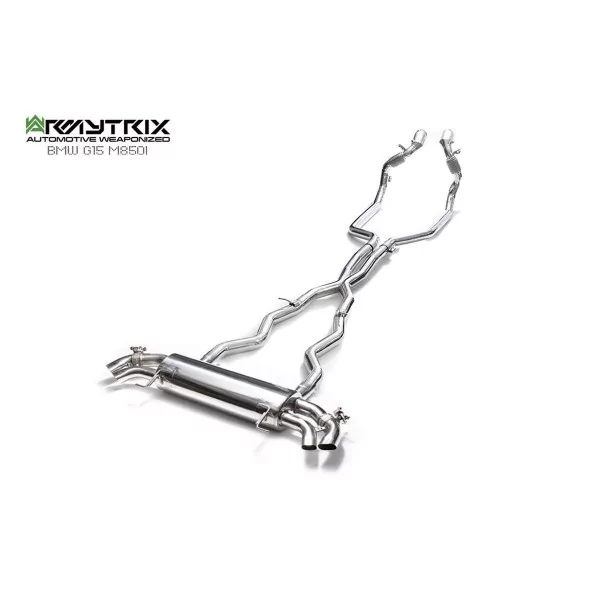 Armytrix BMW M850i xDrive (G14/G15) Coupé/Cabriolet Non-OPF (2018-2026) Cat-Back Valvetronic