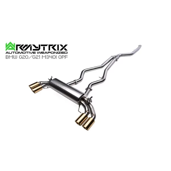 Armytrix BMW M340i (G20/G21) Sedan/Touring (2019-) Cat-Back Valvetronic