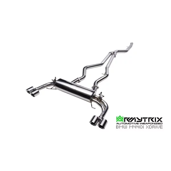 Armytrix BMW M440i (G22) OPF Coupé (2021-) Cat-Back Valvetronic