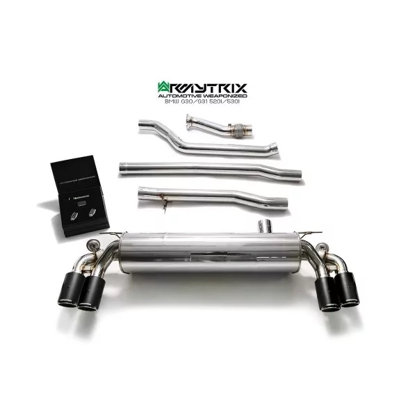 Armytrix BMW 520i/530i (G30/G31) B48 Non-OPF Sedan/Touring (2017-2024) Cat-Back Valvetronic
