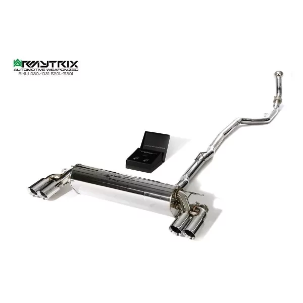Armytrix BMW 520i/530i (G30/G31) B48 Non-OPF Sedan/Touring (2017-2024) Cat-Back Valvetronic