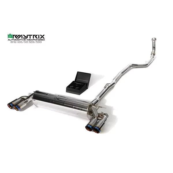 Armytrix BMW 520i/530i (G30/G31) B48 Non-OPF Sedan/Touring (2017-2024) Cat-Back Valvetronic
