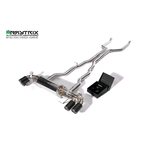 Armytrix BMW M550i xDrive (G30/G31) Non-OPF Sedan/Touring (2017-2024) Cat-Back Valvetronic