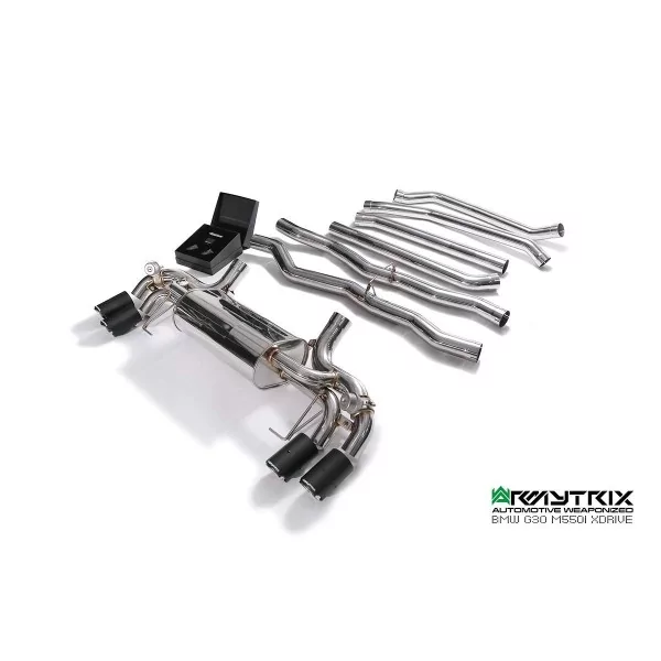 Armytrix BMW M550i xDrive (G30/G31) Non-OPF Sedan/Touring (2017-2024) Cat-Back Valvetronic