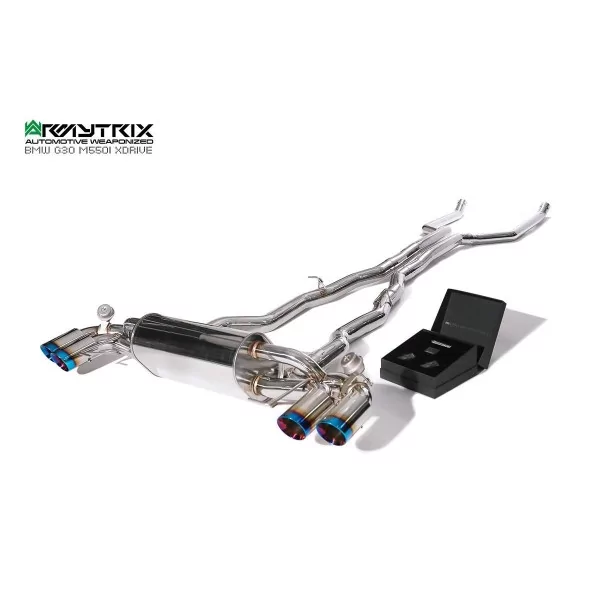 Armytrix BMW M550i xDrive (G30/G31) Non-OPF Sedan/Touring (2017-2024) Cat-Back Valvetronic