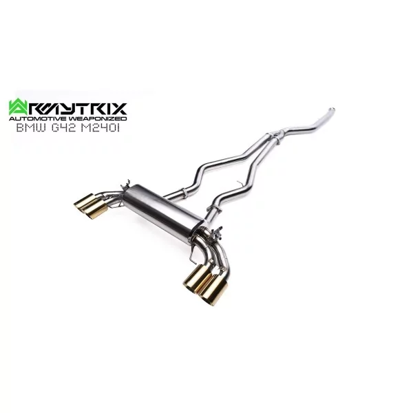 Armytrix BMW M240i (G42) OPF Coupé (2021-) Cat-Back Valvetronic