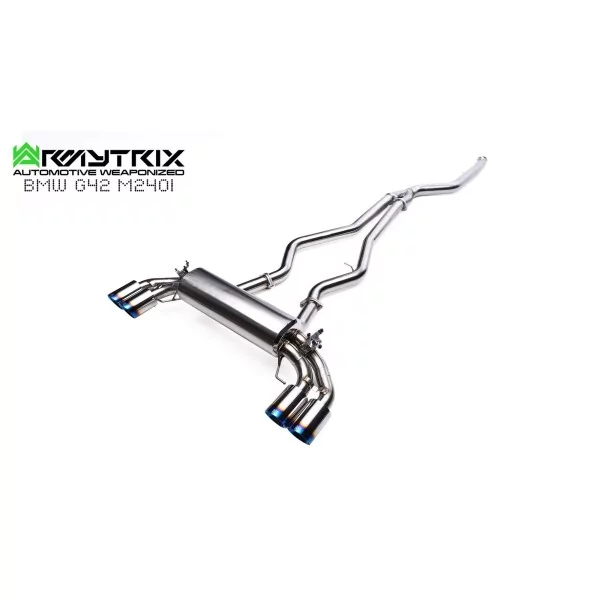 Armytrix BMW M240i (G42) OPF Coupé (2021-) Cat-Back Valvetronic