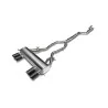 Armytrix BMW M3 / M3 Competition (G80/G81) Sedan/Touring 102mm Single Mid Pipe (2020-) Cat-Back Valvetronic
