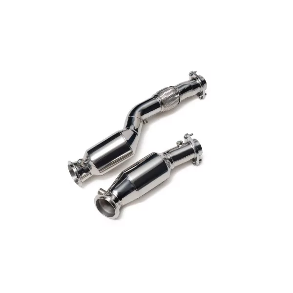 Armytrix BMW M3 / M3 Competition (G80/G81) Sedan/Touring 102mm Single Mid Pipe (2020-) Downpipe