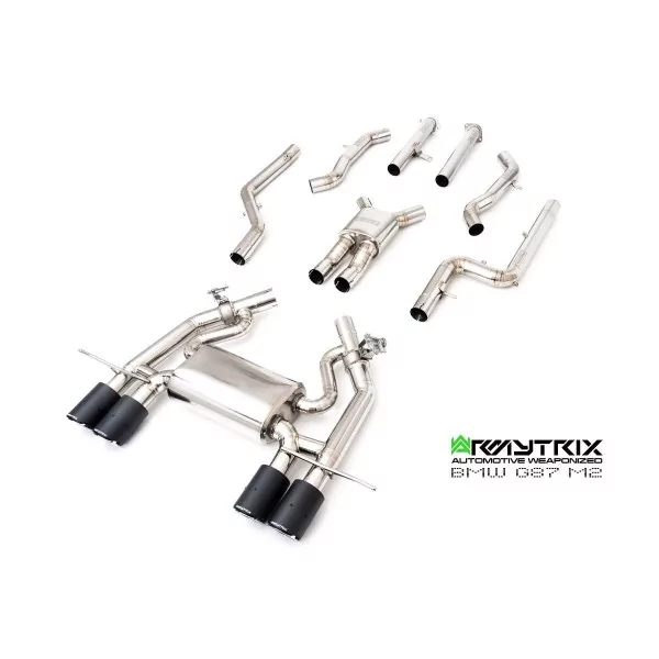 Armytrix BMW M2 (G87) Titanium Series (2023-) Cat-Back Valvetronic de Titanio