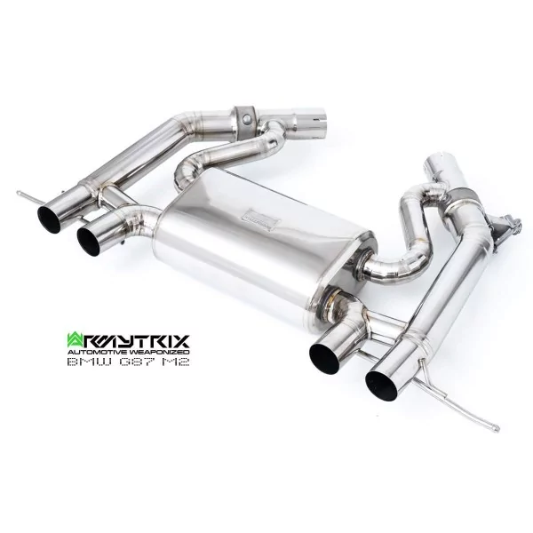 Armytrix BMW M2 (G87) Titanium Series (2023-) Cat-Back Valvetronic aus Titan