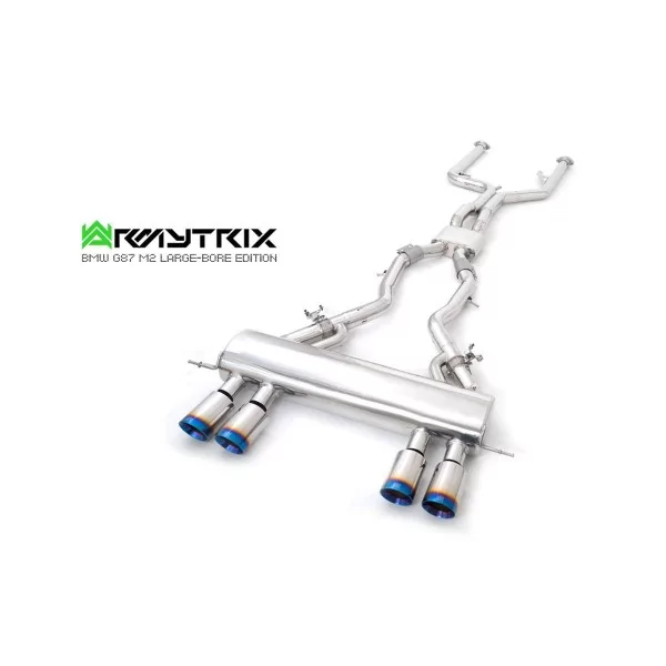Armytrix BMW M2 (G87) Large-Bore (2023-) Cat-Back Valvetronic