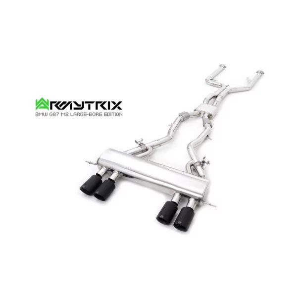 Armytrix BMW M2 (G87) Large-Bore (2023-) Cat-Back Valvetronic