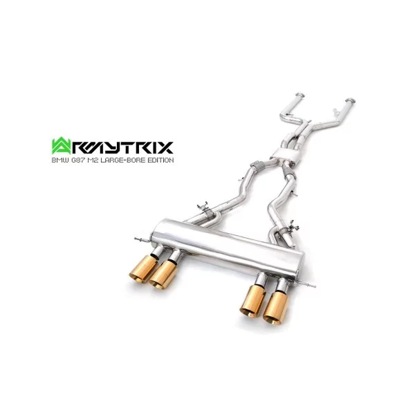 Armytrix BMW M2 (G87) Large-Bore (2023-) Cat-Back Valvetronic