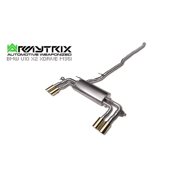 Armytrix BMW X2 (U10) M35i xDrive (2024-) Cat-Back Valvetronic