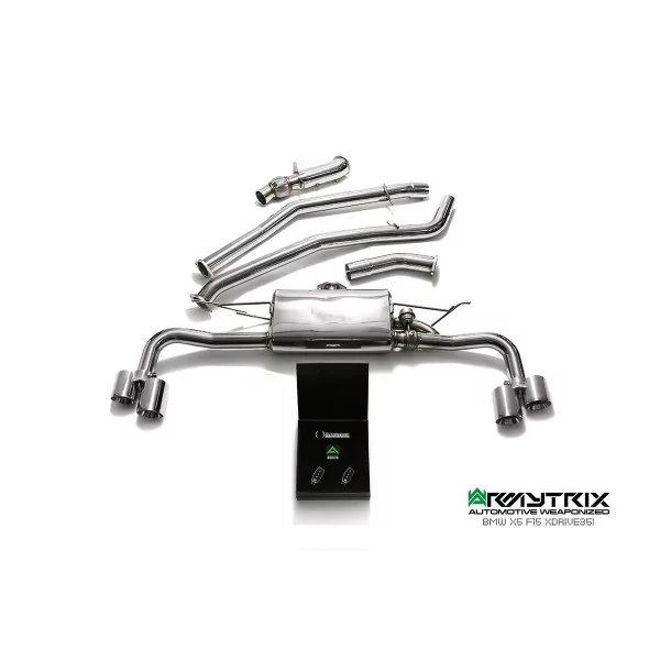 Armytrix BMW X5 (F15) xDrive35i (2014-2019) Cat-Back Valvetronic