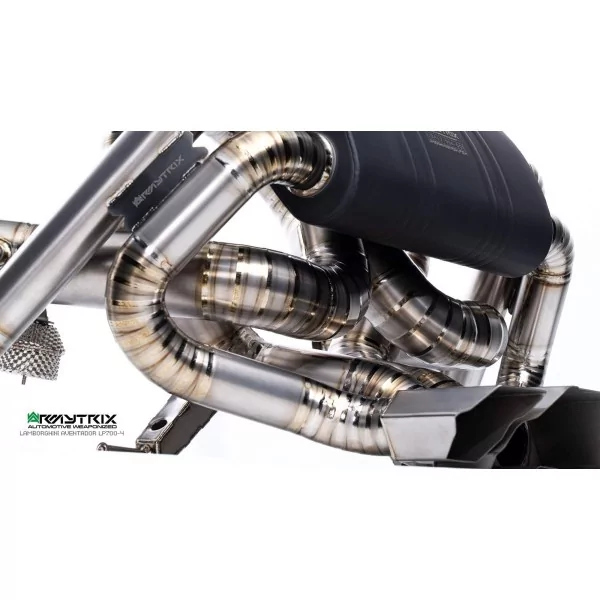 Armytrix Lamborghini Aventador LP700-4/LP720-4 Coupé/Roadster (2011-2017) Cat-Back Valvetronic de Titanio