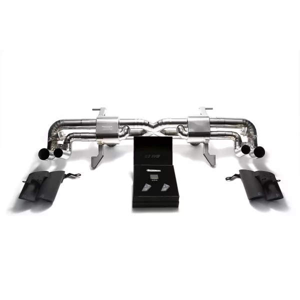 Armytrix Lamborghini Gallardo LP550-2/LP560-4/LP570-4 Coupé/Spyder (2008-2013) Cat-Back Valvetronic in Titanio