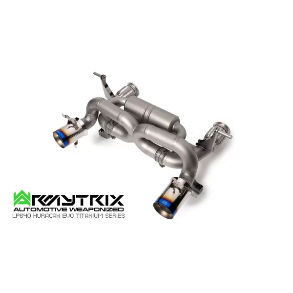 Armytrix Lamborghini Huracán EVO LP640-4 (2019-2024) Cat-Back Valvetronic de Titanio