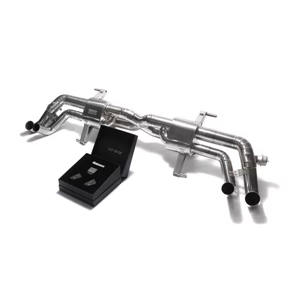 Armytrix Lamborghini Huracán LP580-2 (2016-2019) Cat-Back Valvetronic in Titanio