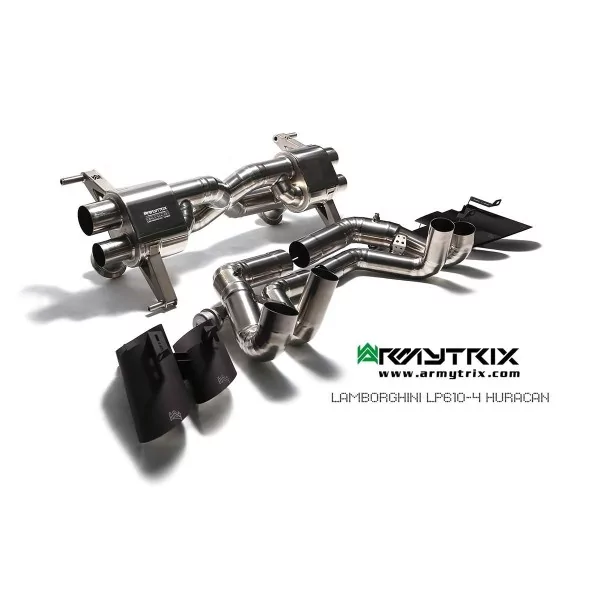 Armytrix Lamborghini Huracán LP580-2 (2016-2019) Titanium Cat-Back Valvetronic