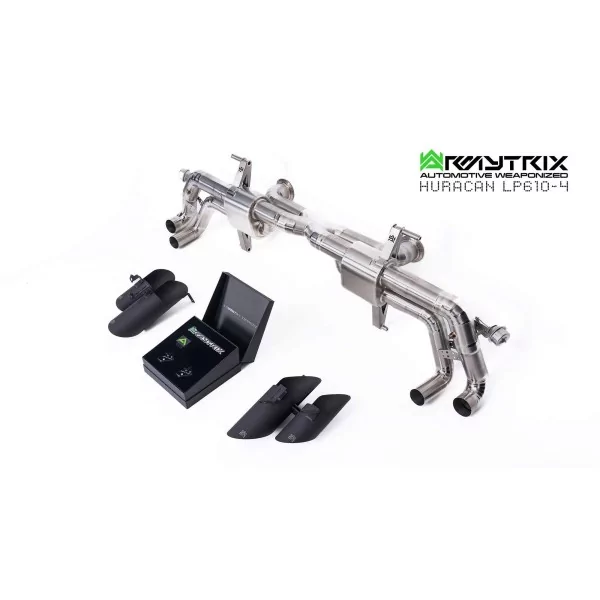 Armytrix Lamborghini Huracán LP610-4 (2014-2019) Cat-Back Valvetronic aus Titan