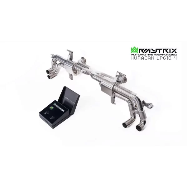 Armytrix Lamborghini Huracán LP610-4 (2014-2019) Cat-Back Valvetronic de Titanio