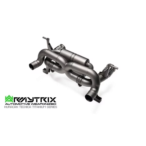 Armytrix Lamborghini Huracán Tecnica (2022-2024) Cat-Back Valvetronic aus Titan
