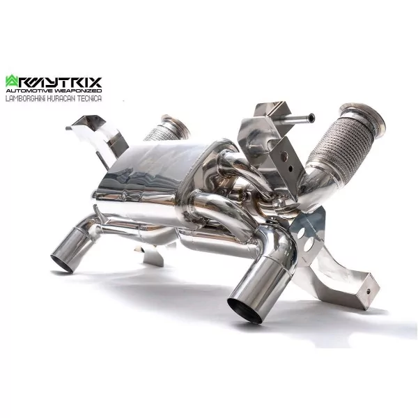 Armytrix Lamborghini Huracán Tecnica (2022-2024) Cat-Back Valvetronic aus Titan
