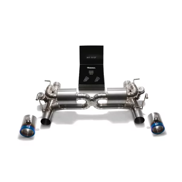 Armytrix Ferrari 488 GTB/Spider (2015-2020) Cat-Back Valvetronic de Titanio