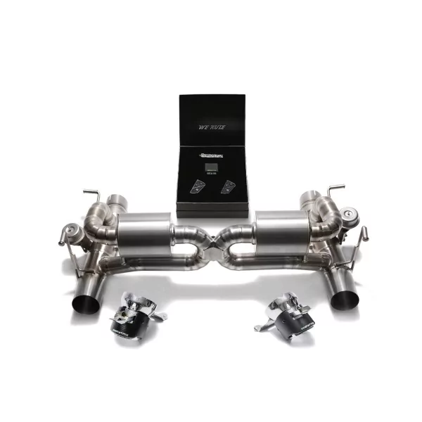 Armytrix Ferrari 488 GTB/Spider (2015-2020) Cat-Back Valvetronic en Titane