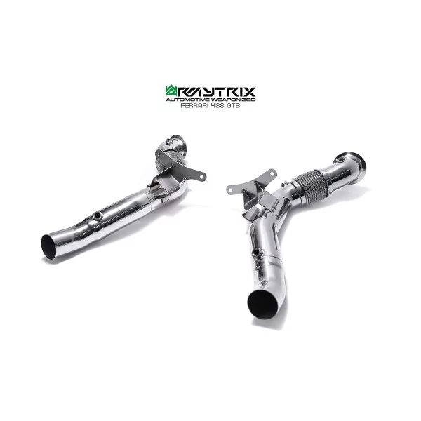 Armytrix Ferrari 488 GTB/Spider (2015-2020) Cat-Back Valvetronic en Titane