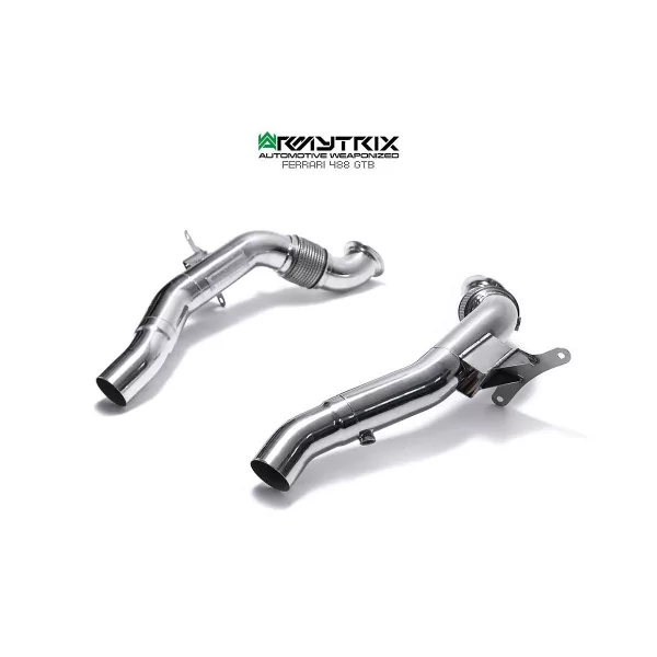 Armytrix Ferrari 488 GTB/Spider (2015-2020) Cat-Back Valvetronic aus Titan