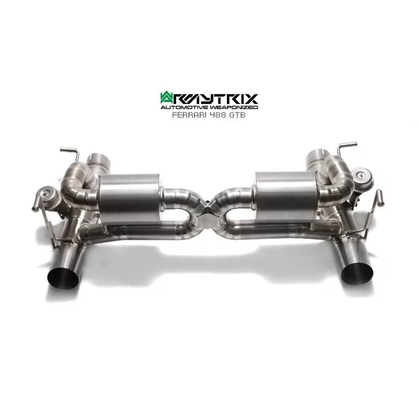 Armytrix Ferrari 488 Pista/Pista Spider (2018-2020) Cat-Back Valvetronic aus Titan