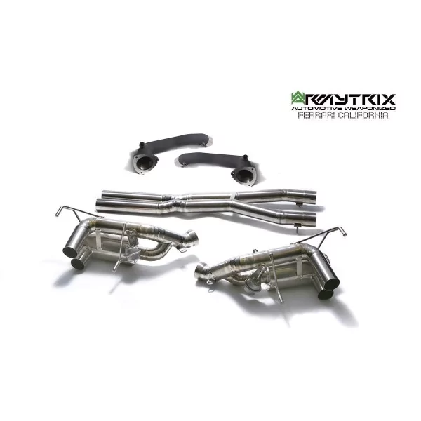 Armytrix Ferrari California 4.3 V8 (2008-2013) Cat-Back Valvetronic aus Titan