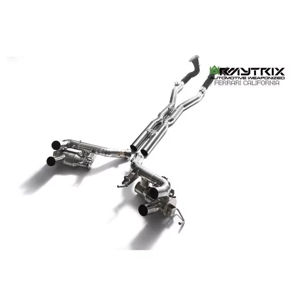 Armytrix Ferrari California 4.3 V8 (2008-2013) Cat-Back Valvetronic en Titane
