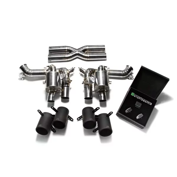 Armytrix Ferrari F12berlinetta/F12tdf (2012-2017) Cat-Back Valvetronic in Titanio
