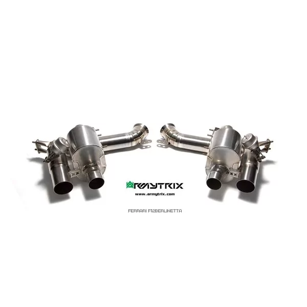 Armytrix Ferrari F12berlinetta/F12tdf (2012-2017) Titanium Cat-Back Valvetronic