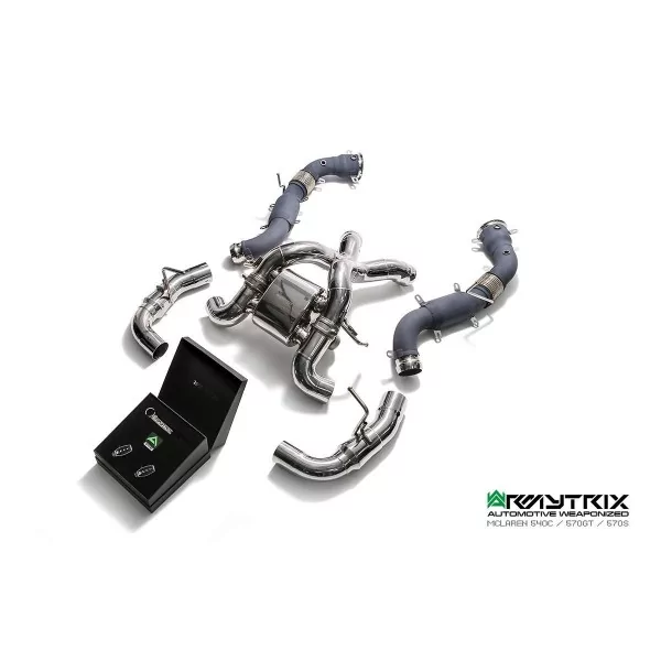 Armytrix McLaren 540C/570S/570GT (2015-2021) Cat-Back Valvetronic