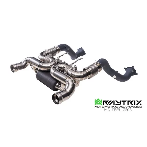 Armytrix McLaren 720S (2017-2023) Cat-Back Valvetronic in Titanio