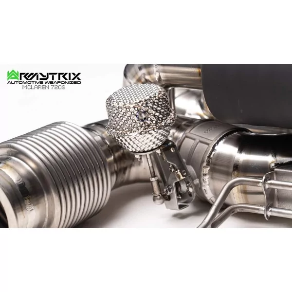 Armytrix McLaren 720S (2017-2023) Cat-Back Valvetronic aus Titan