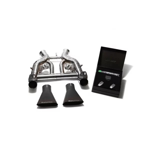 Armytrix McLaren MP4-12C (2011-2014) Cat-Back Valvetronic aus Titan