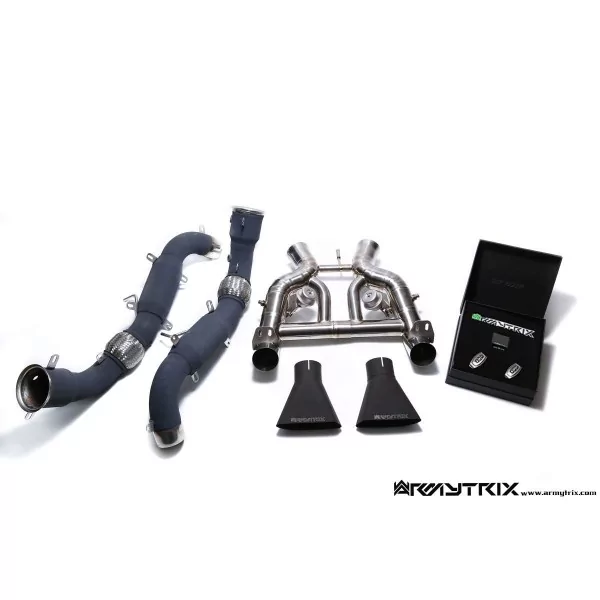 Armytrix McLaren MP4-12C (2011-2014) Cat-Back Valvetronic de Titanio