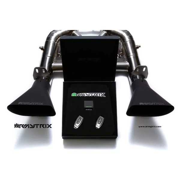 Armytrix McLaren MP4-12C (2011-2014) Titanium Cat-Back Valvetronic