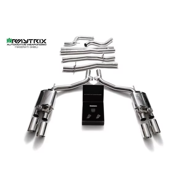 Armytrix Maserati Ghibli/Ghibli S (M157) 3.0 V6 (2013-2018) Cat-Back Valvetronic