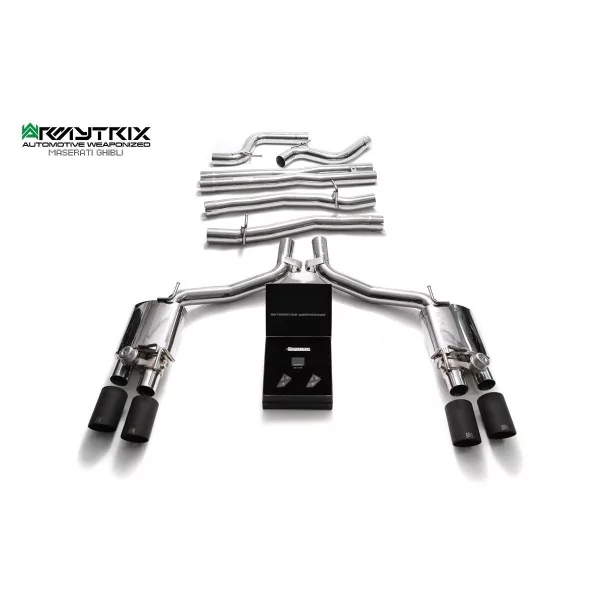 Armytrix Maserati Ghibli S Q4 (M157) 3.0 V6 (2013-2018) Cat-Back Valvetronic