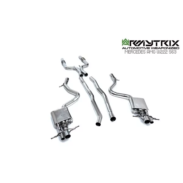 Armytrix Mercedes-AMG S63 (W222) Non-OPF (2017-2020) Cat-Back Valvetronic