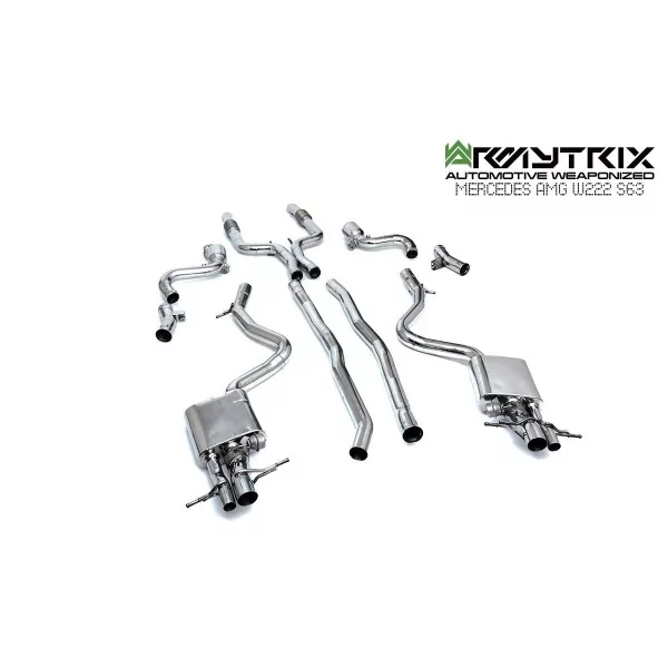 Armytrix Mercedes-AMG S63 (W222) Non-OPF (2017-2020) Cat-Back Valvetronic